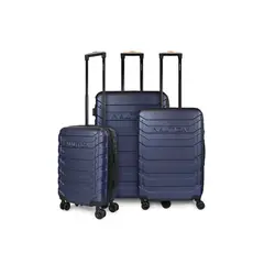 NAUTICA - Set 3 Maletas cabina+mediana+grande Soho azul