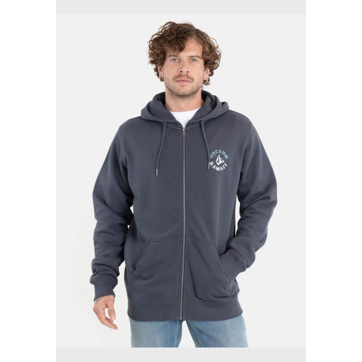 VOLCOM - Poleron Lineage Zip Fleece Hombre Volcom