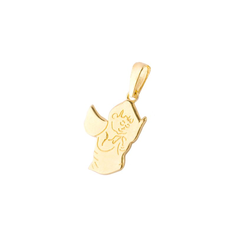 JB JOYAS BARON - Colgantes de Oro 18kt Modelo Niño Rezando