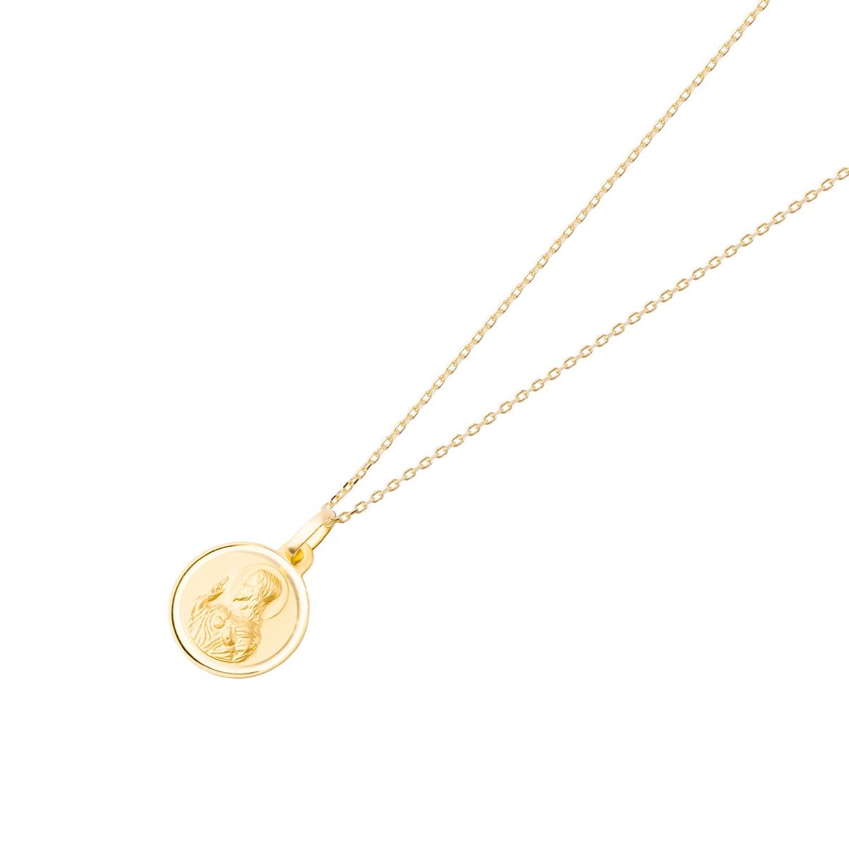 JB JOYAS BARON - Colgante de Oro 18kt Sagrado Corazón de Jesús 12mm