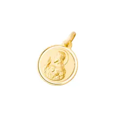 JB JOYAS BARON - Colgante de Oro 18kt Sagrado Corazon de Jesus 16mm