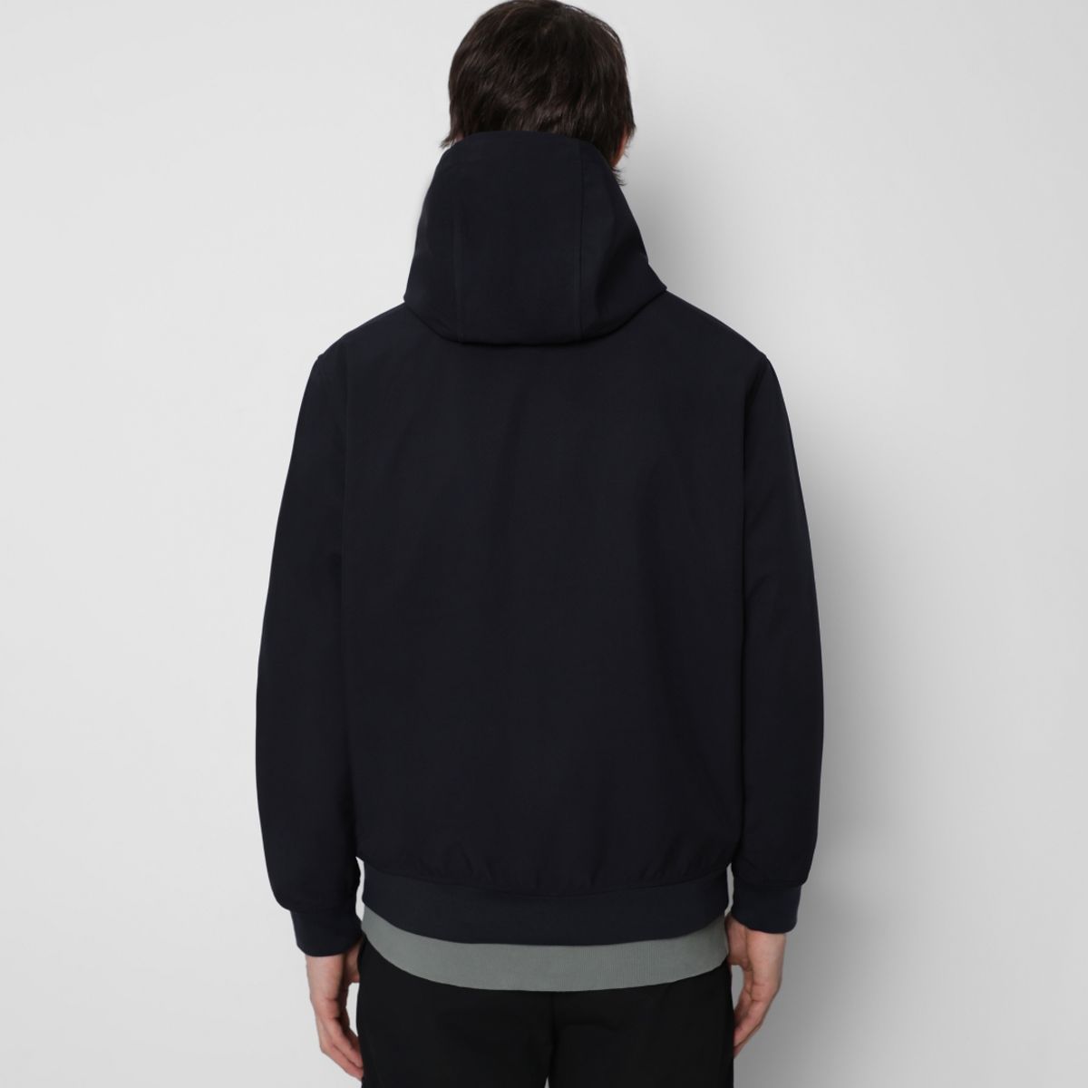 SCALPERS - Chaqueta Premium Ligera Capucha Navy