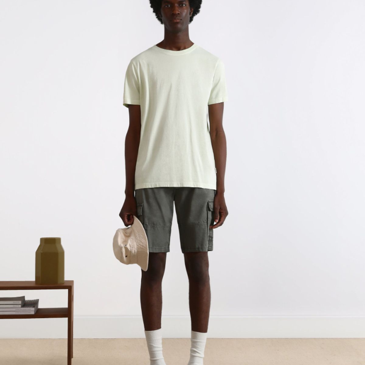 SCALPERS - Bermudas Cargo Khaki