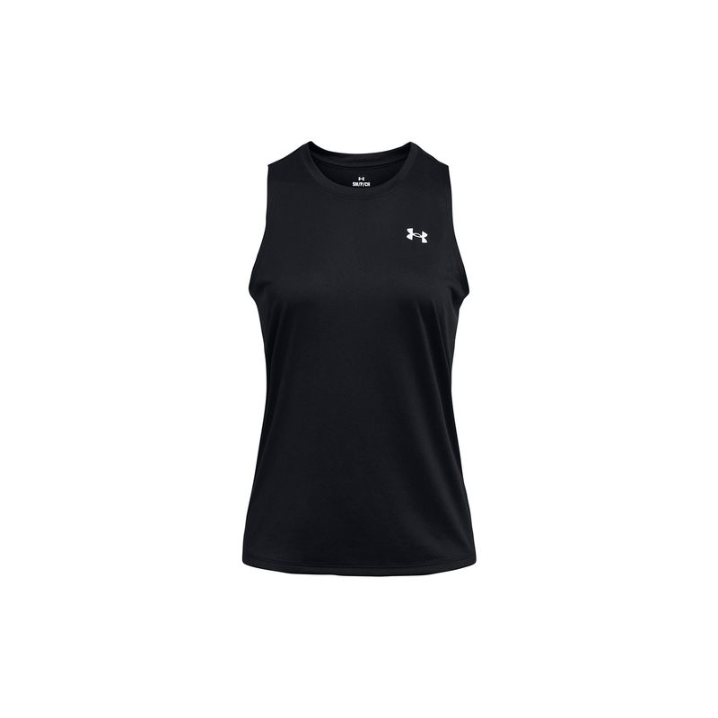UNDER ARMOUR - Polera sin mangas UA Tech Negro para mujer UNDER ARMOUR