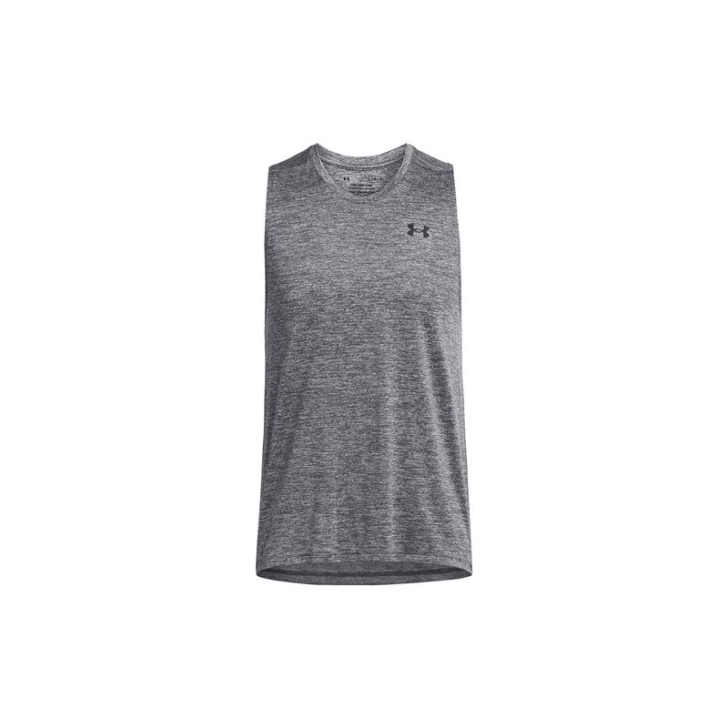 UNDER ARMOUR - Polera Sin Mangas Ua Tech Hombre Gris Under Armour