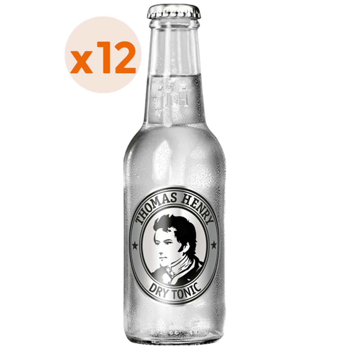THOMAS HENRY - 12x Agua Tónica Thomas Henry Dry Tonic 200cc