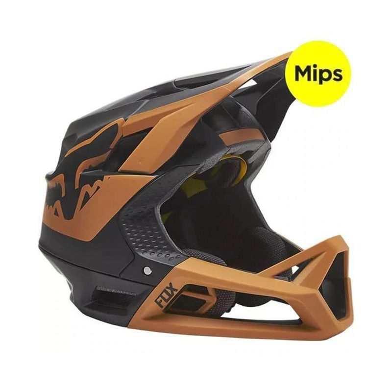 FOX - Casco Integral Bicicleta Proframe Tuk NegroCafe Fox XL 62-64