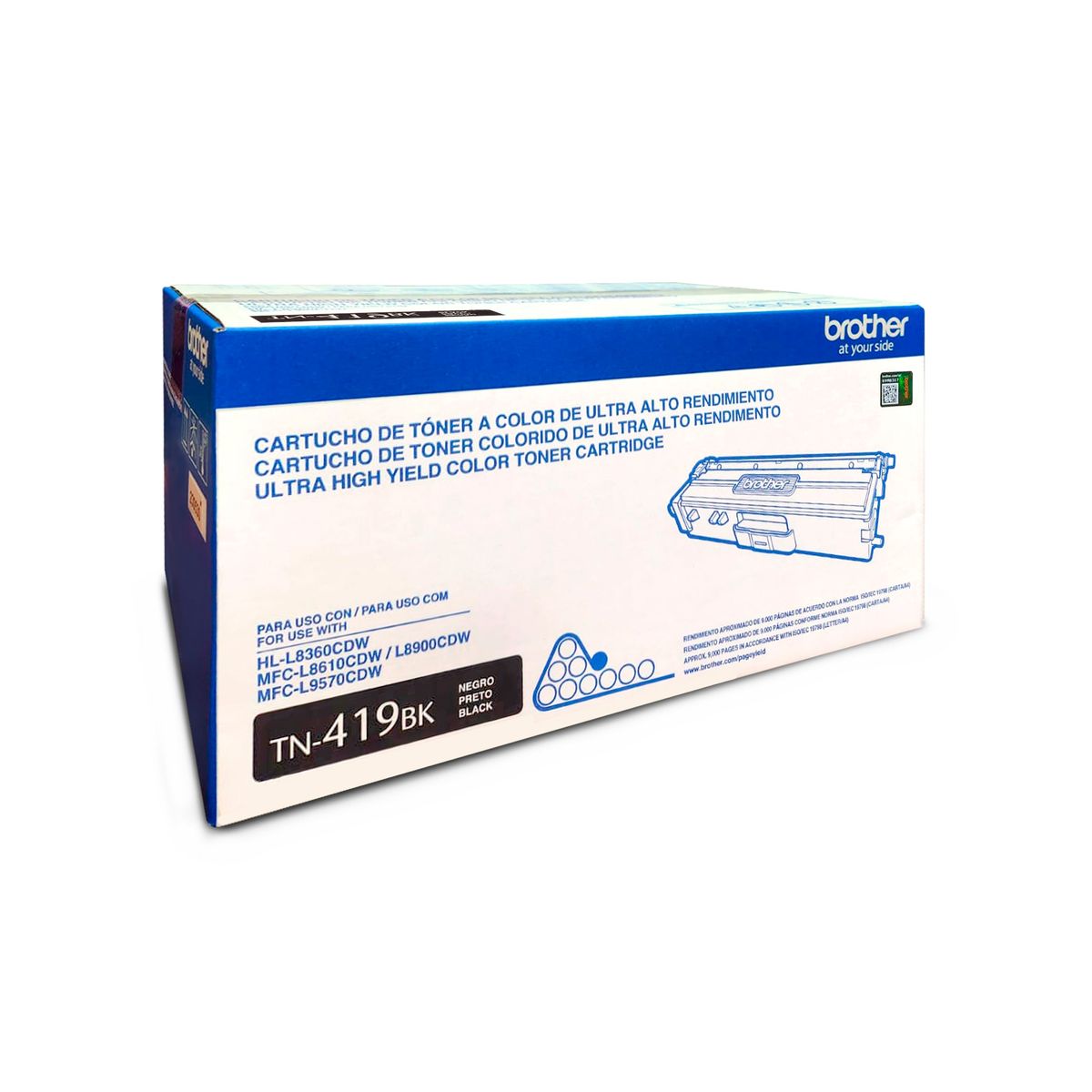 BROTHER - Toner Brother TN-419 Negro Original L8360 L8610 L8900 L9570