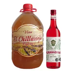 GENERICO - Vino Pipeño 5000cc + Granadina 900cc