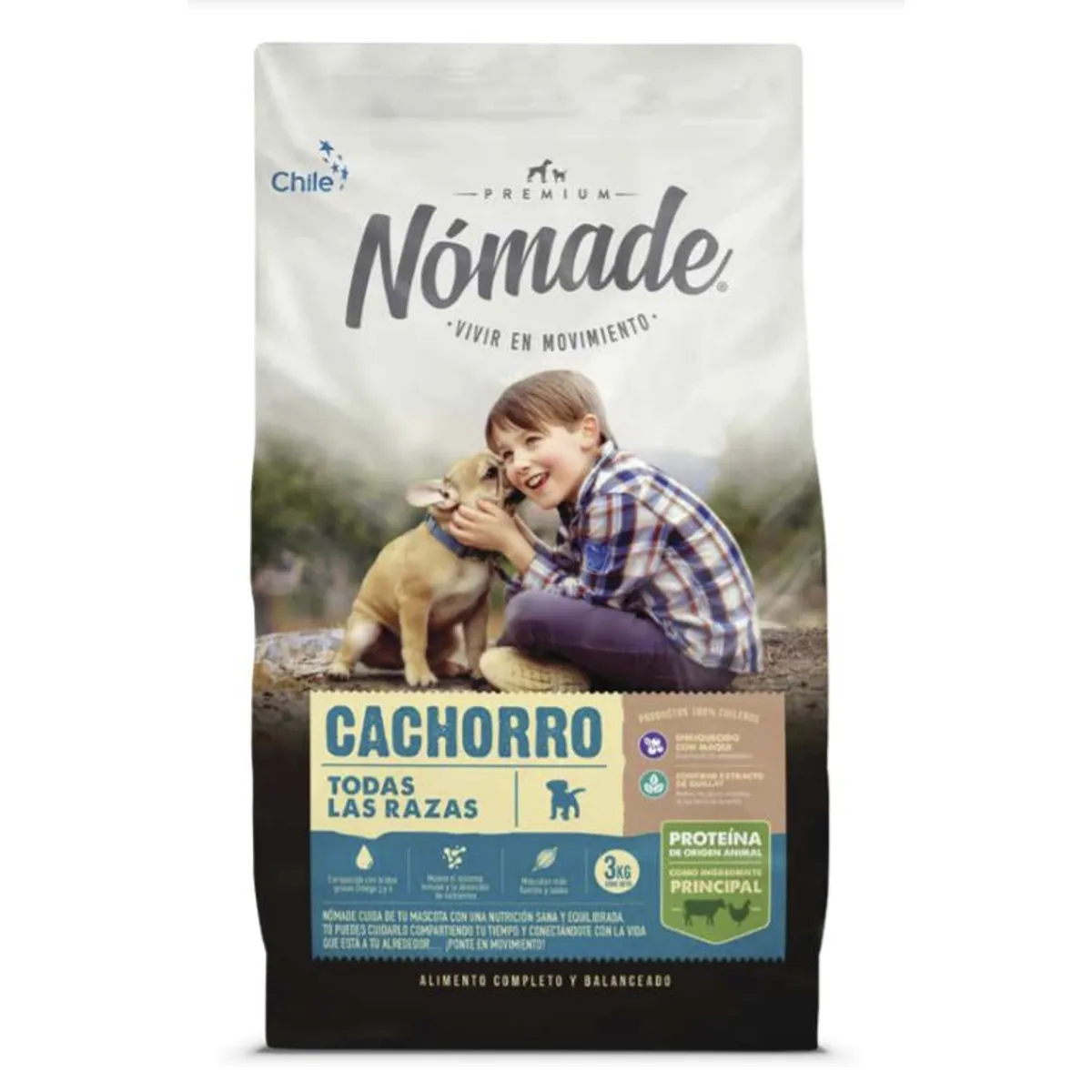 NOMADE - ALIMENTO DE PERRO NOMADE CACHORRO 10KG