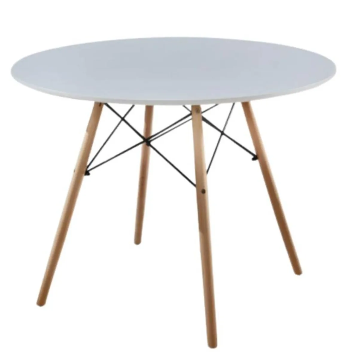 GENERICO - Mesa Eames Redonda Blanca