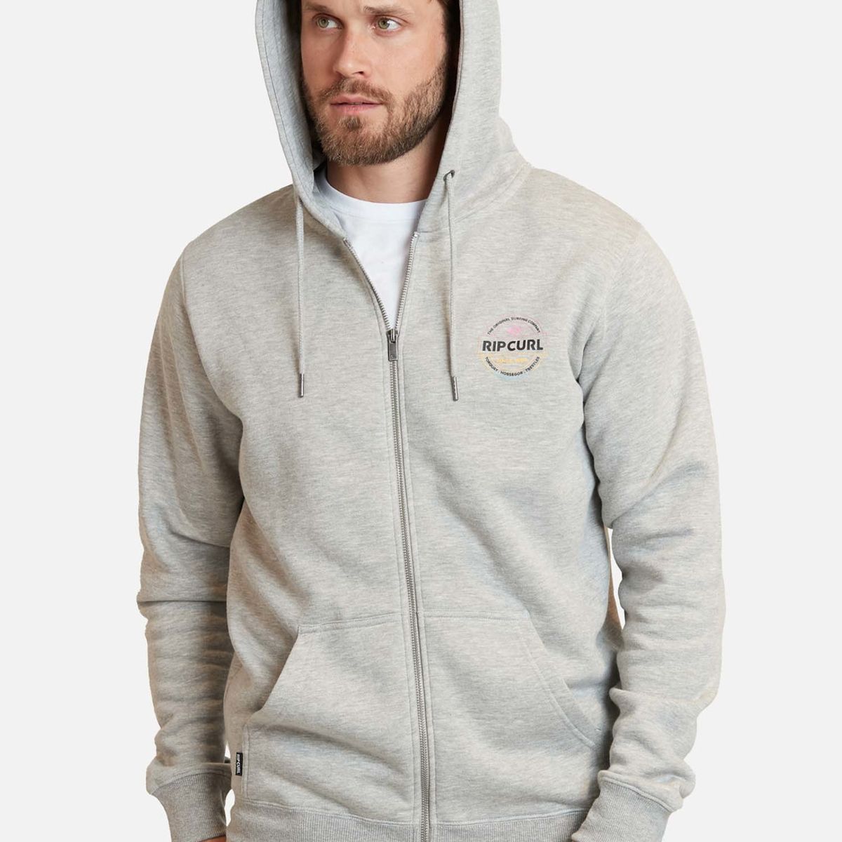 RIP CURL - Poleron The Original The Full Gris Hombre Rip Curl