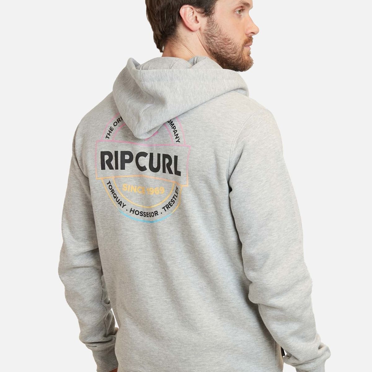 RIP CURL - Poleron The Original The Full Gris Hombre Rip Curl