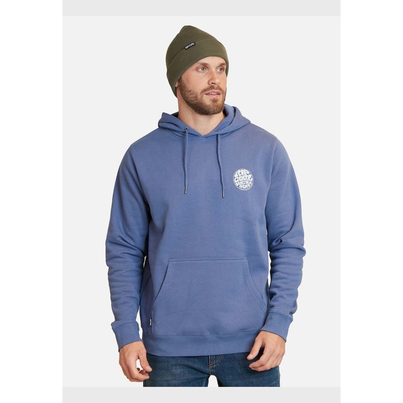 RIP CURL - Poleron Wetsuit logo Hoodie Azul Hombre Rip Curl