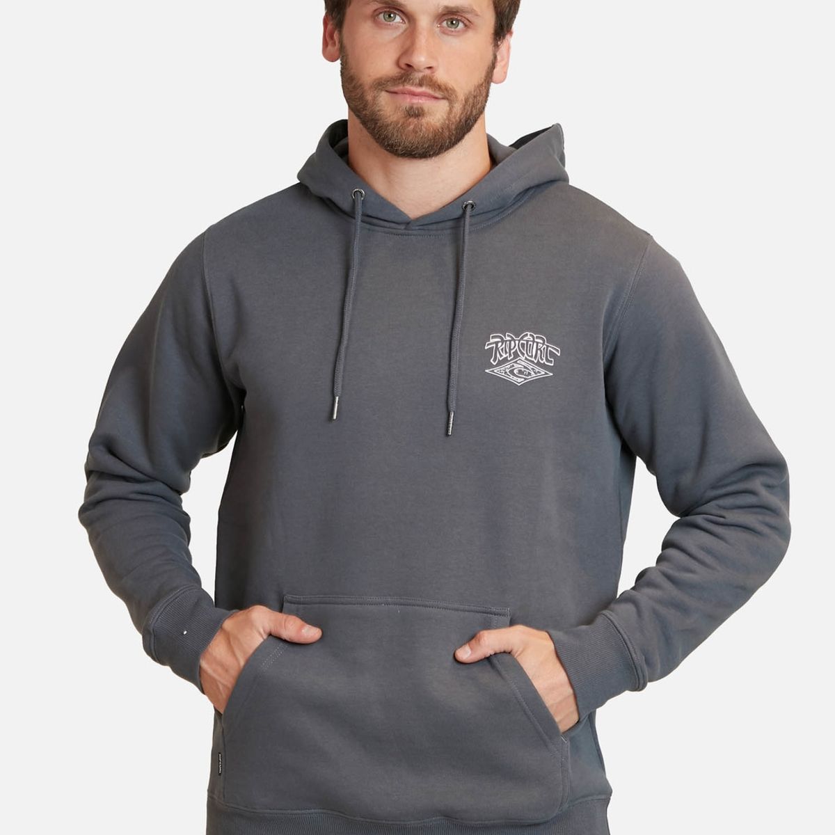 RIP CURL - Poleron Shred till youre dead Hoodie Gris Hombre Rip Curl