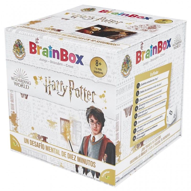 ASMODEE - Juego de cartas Asmodee BrainBox Harry Potter español