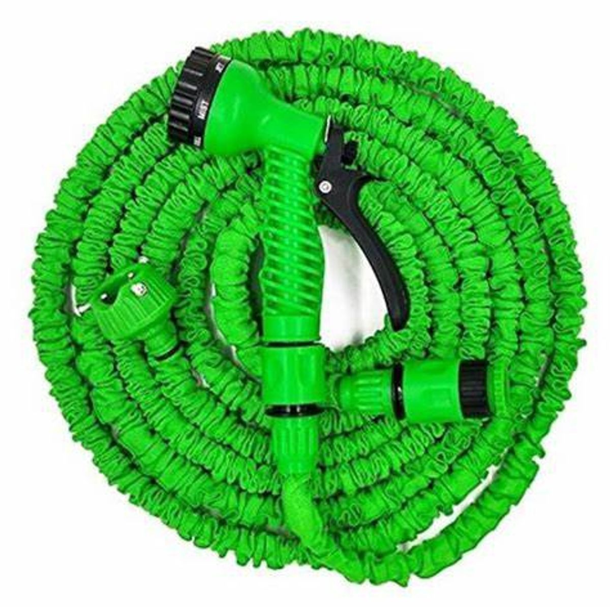 GENERICO - Manguera Retractil Expandible 22.5 Mts VERDE
