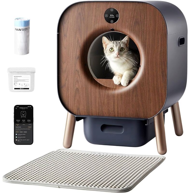 PAWBBY - XIAOMI PAWBBY Caja de arena autolimpiante para gatos