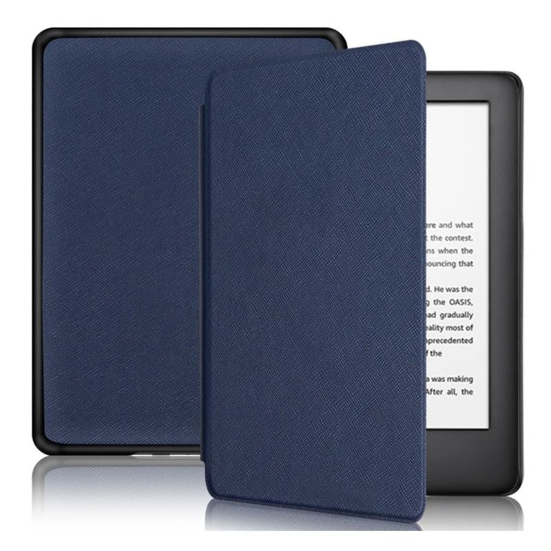 GENERICO - Funda Azul Marino Protectora Kindle Paperwhite 10ma Generación