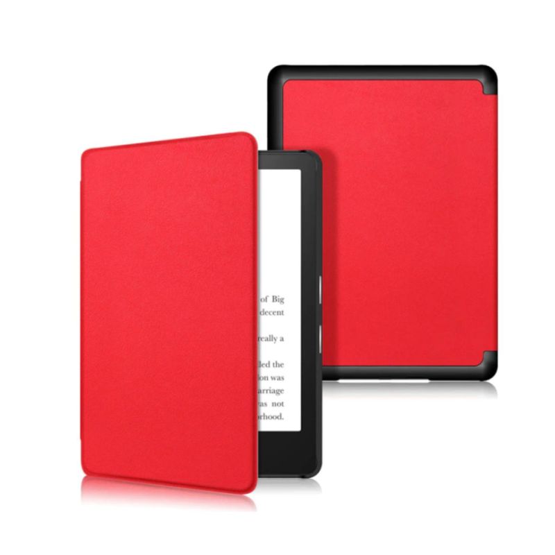 GENERICO - Funda Roja Protectora Kindle Paperwhite 10ma Generación