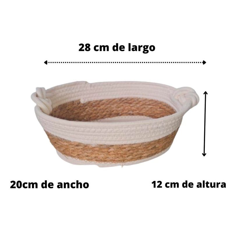 GENERICO - Cesta o Canasta Pequeña Oval