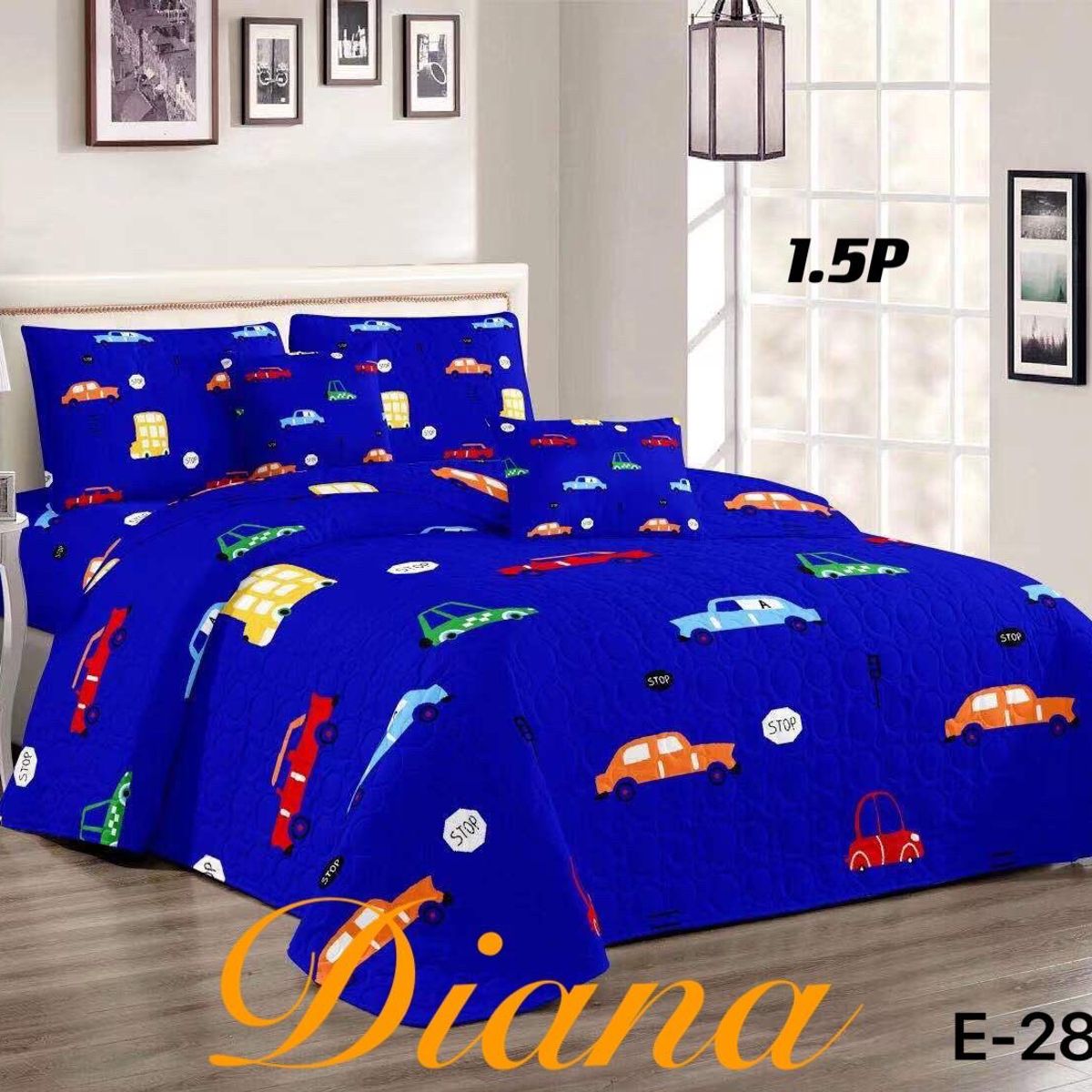 GENERICO - Cubrecama Quilt Delgado de Verano 1.5 Plaza