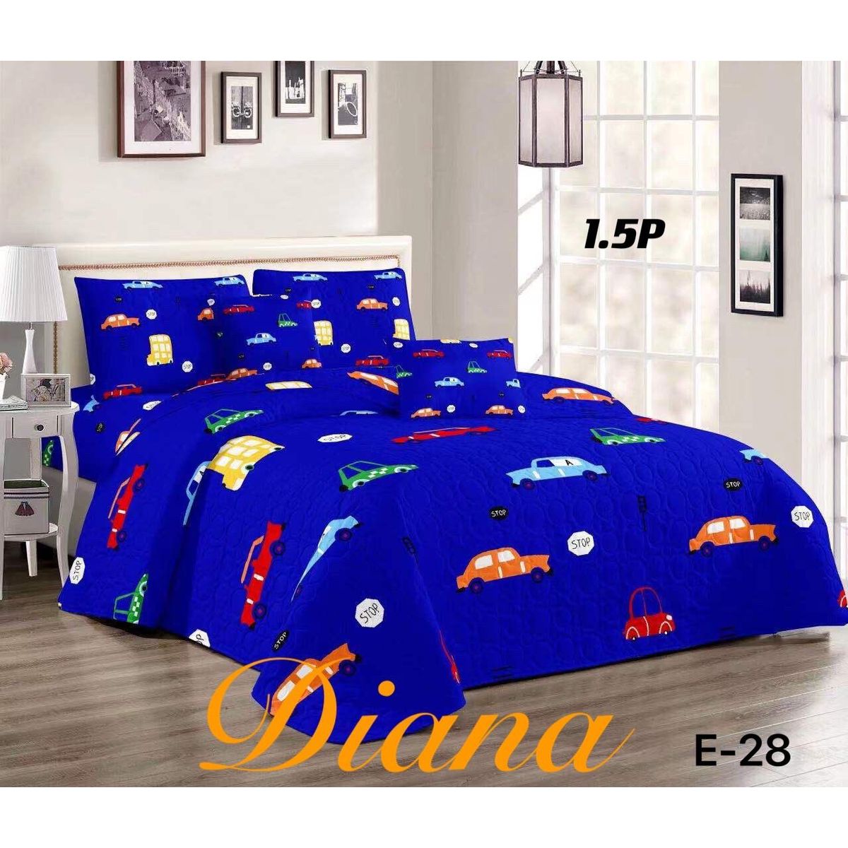 GENERICO - Cubrecama Quilt Delgado de Verano 1.5 Plaza