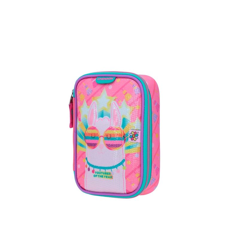 CHENSON - ESTUCHE LAPICES ORIGINAL NIÑA PREMIUM HAPPY GIRL HG65420-P