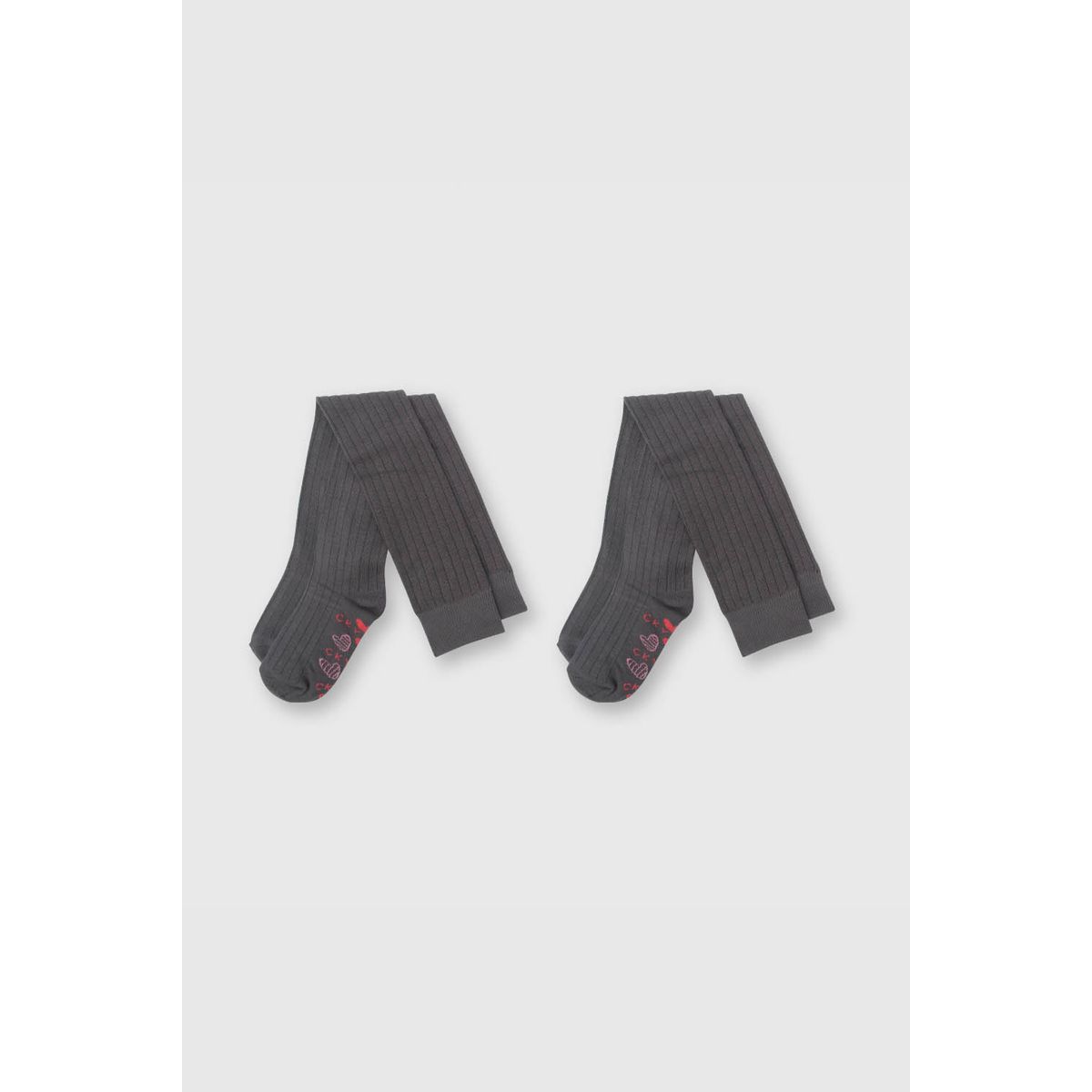 COLLOKY - Calcetin Extra Largo Niña Gris 49368 Colloky