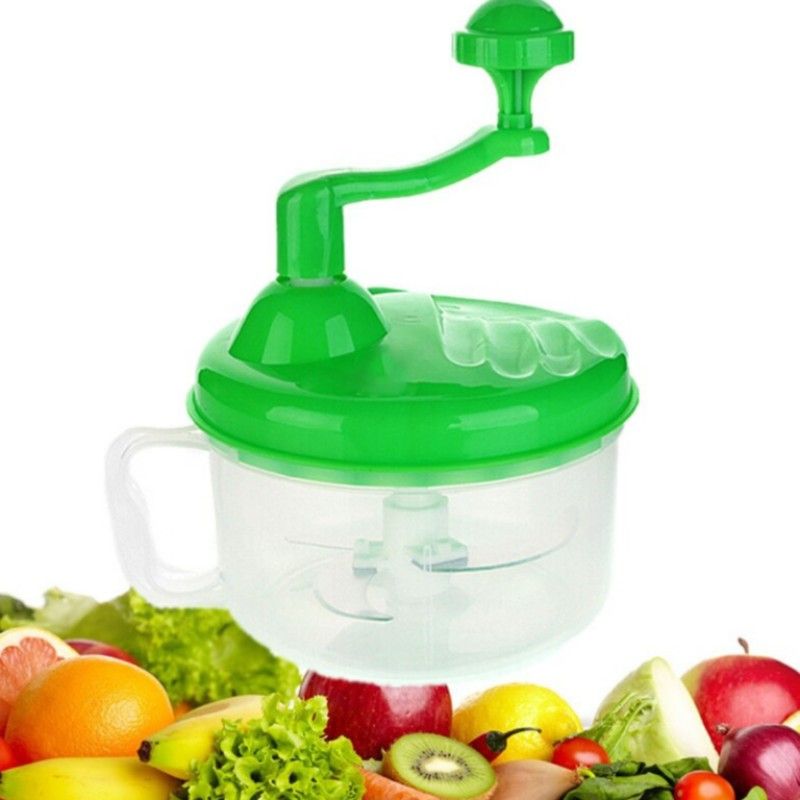 GENERICO - Picador Cortador Manual De Verduras Frutas Procesador Alimentos