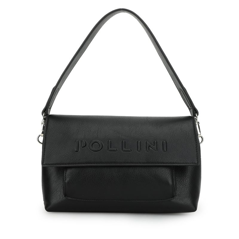 POLLINI - Cartera Bandolera Negro Pollini