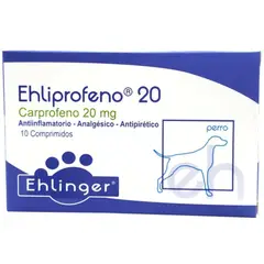EHLINGER - Ehliprofeno 20 mg Virbac 10 comprimidos