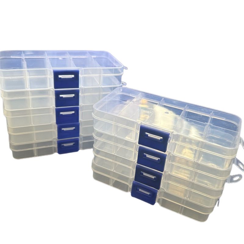 GENERICO - CAJAS ORGANIZADORAS PLÁSTICAS PARA PIEZAS PEQUEÑAS