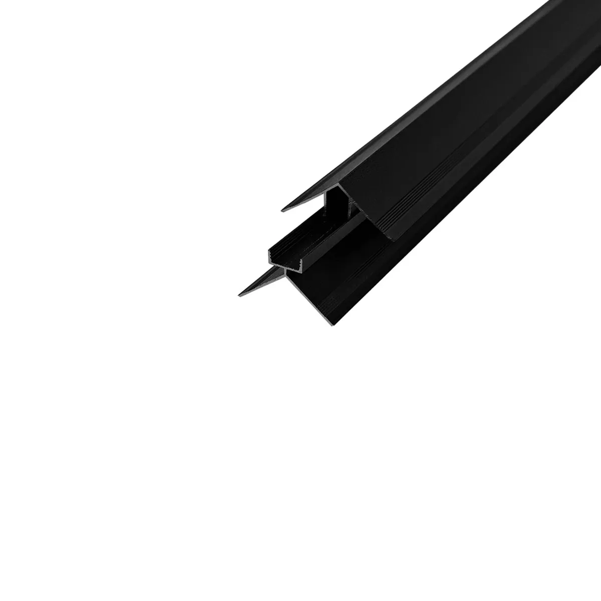 NOTWOOD - Perfil metalico - Esquina Interior y Exterior 300 cm - Negro 4 uds