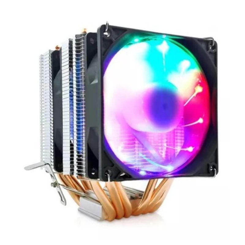 GENERICO - Ventilador Enfriador De Cpu Rgb Disipador De Calor SG106117