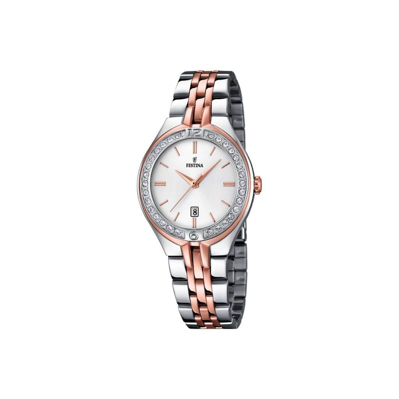 FESTINA - Reloj Festina modelo F16868/2 plateado mujer