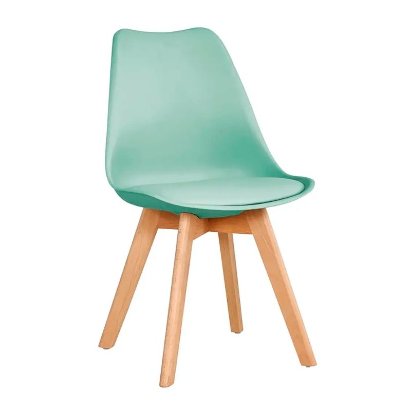 GENERICO - Silla Clasica Estilo Tulip VERDE MENTA