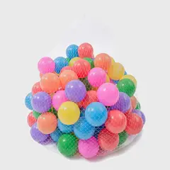GENERICO - Pelotas Plásticas Para Piscina 7 Cm 100 UNIDADES