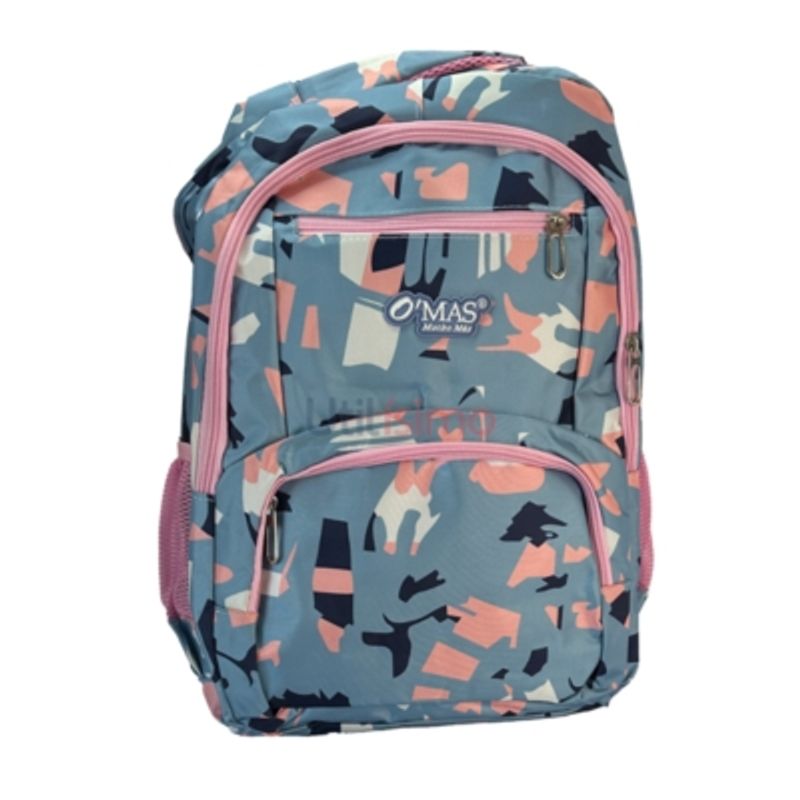UTILISIMO - Mochila Escolar Estampado con Lonchera y Estuche 46X31X19CM
