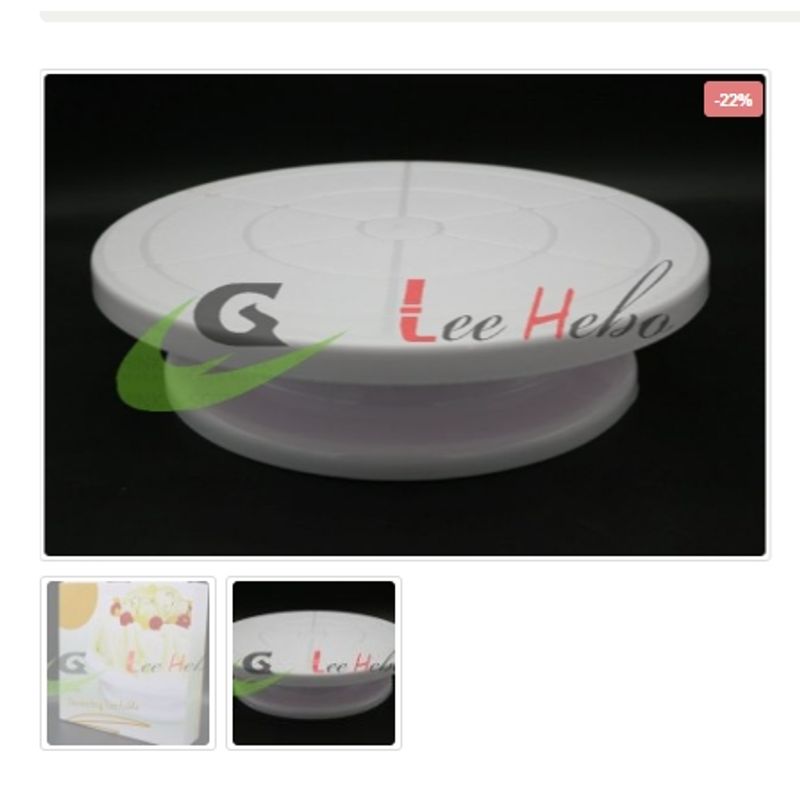 GENERICO - Exhibidor De Torta 28Cm 11in Plastico