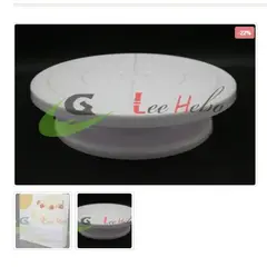 GENERICO - Exhibidor De Torta 28Cm 11in Plastico