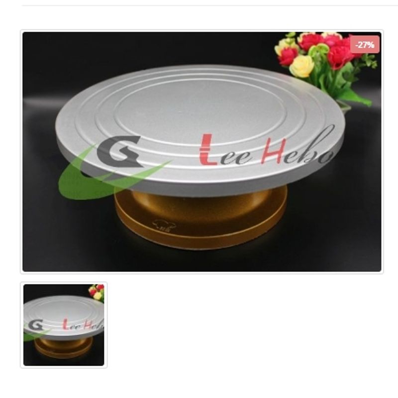 GENERICO - Exhibidor De Torta 32Cm 125in