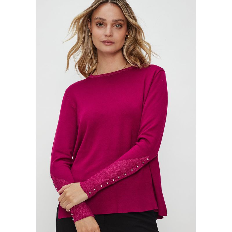 ASH - Sweater Burdeo Mujer Ash