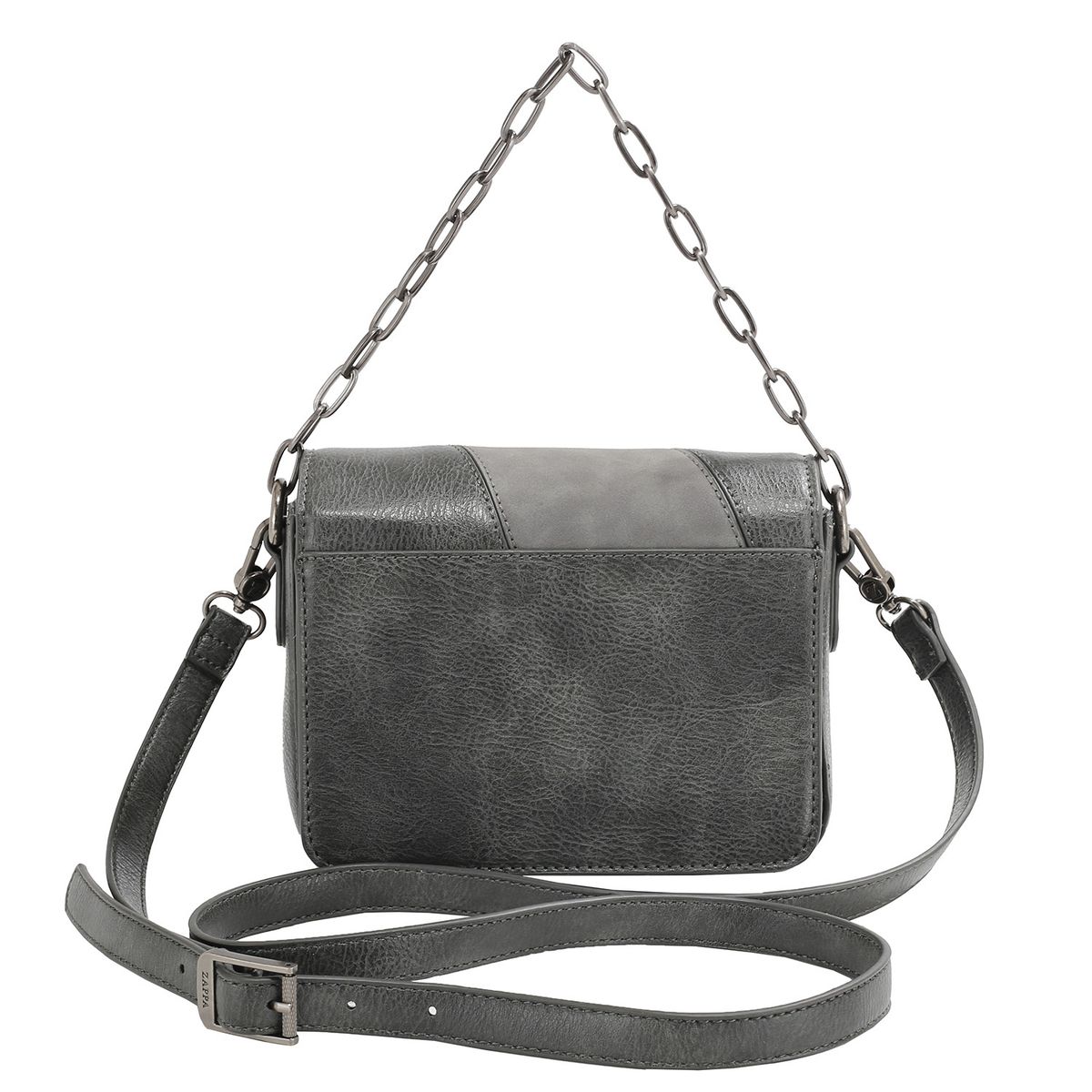 ZAPPA - Cartera Bandolera Gris Zappa