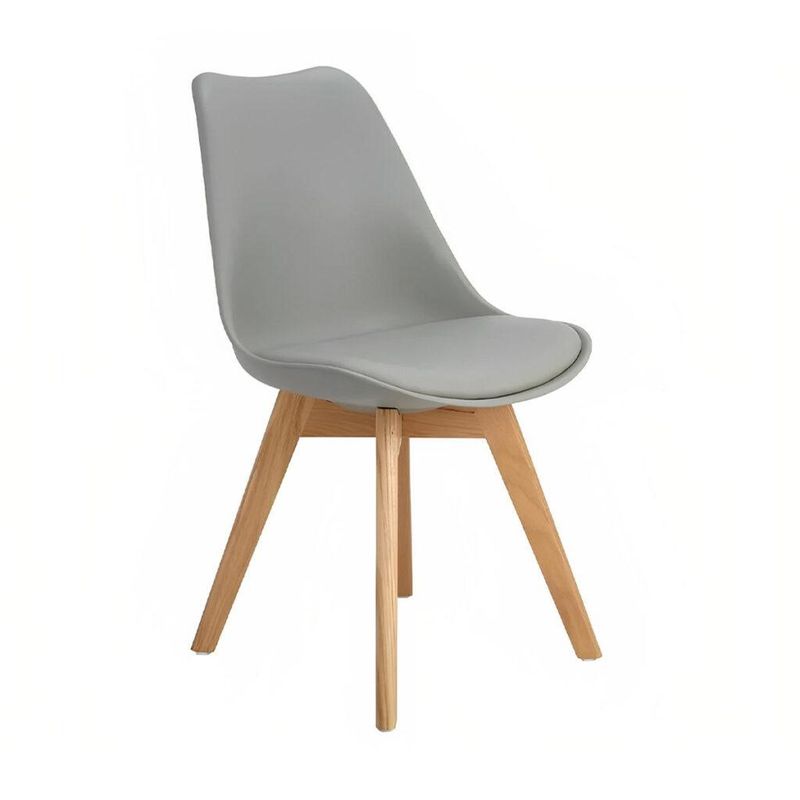 GENERICO - Silla Clasica Estilo Tulip GRIS