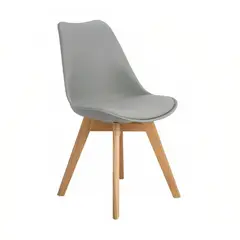 GENERICO - Silla Clasica Estilo Tulip GRIS