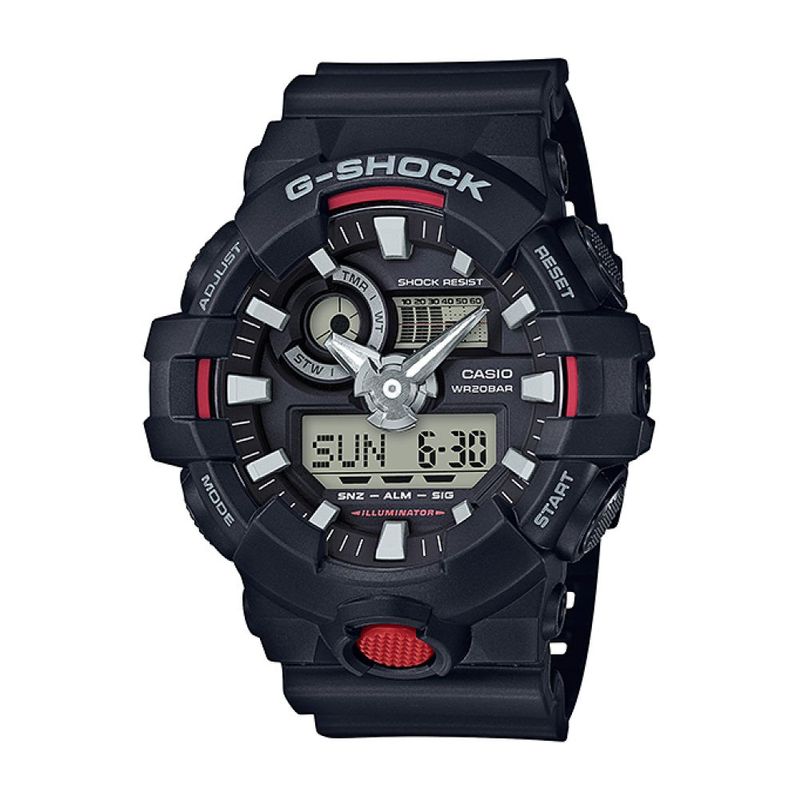 CASIO - Reloj G-Shock modelo GA_700_1A negro hombre