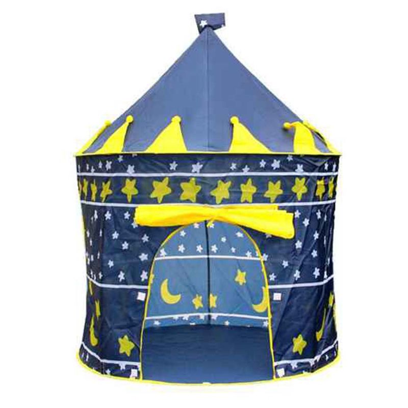 GENERICO - Castillo Niño AZUL CARPA Y 100 PELOTAS PLASTICAS
