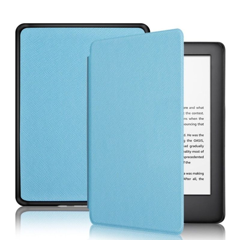 GENERICO - Funda Celeste Protectora Microfibra Kindle Paperwhite 11va Gen 6.8