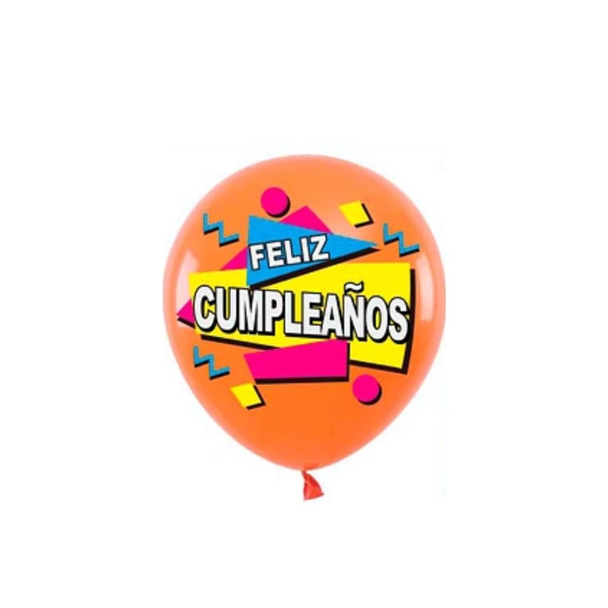 GENERICO - Set De Globos De Latex Feliz Cumpleaños 6pcs 30cm